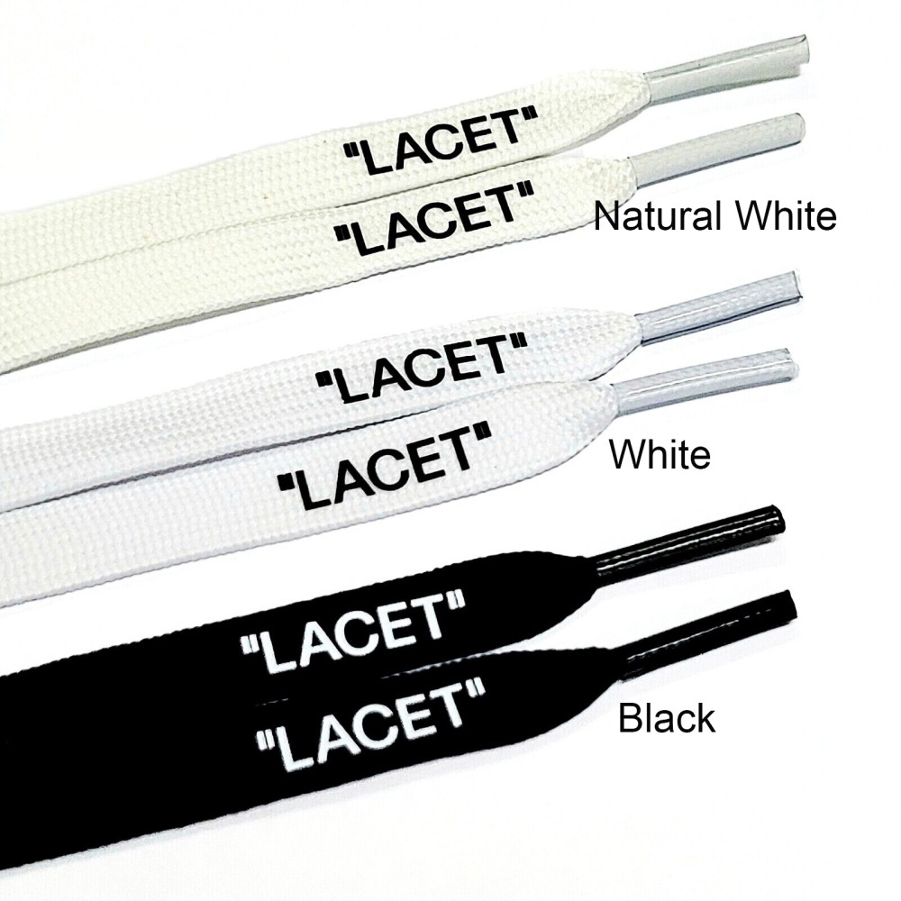 "LACET" Flat Laces 